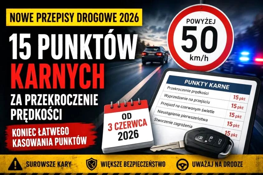 Ile punktów karnych prowadzi do utraty prawa jazdy? Limity i wyjątki