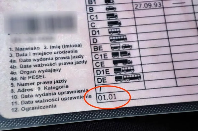 Jazda bez uprawnień