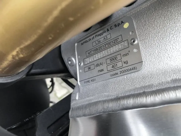 Numer VIN w motocyklu