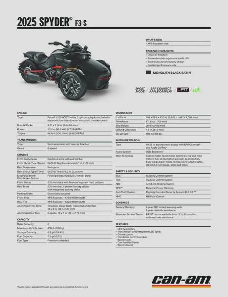 Prawo jazdy na Can Am Spyder
