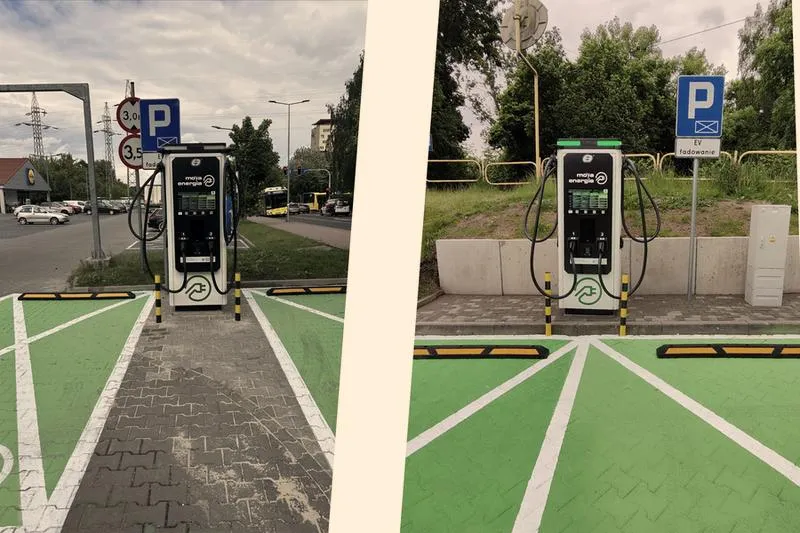 Proces ładowania pojazdu elektrycznego