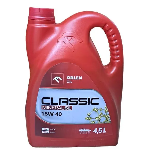 Silniki benzynowe olej 15w40