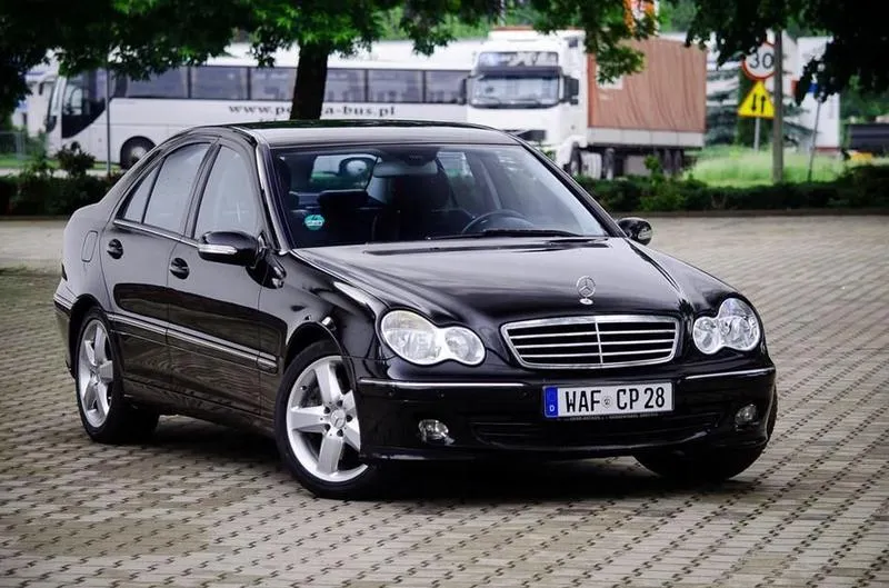 Temperatura silnika Mercedes W203